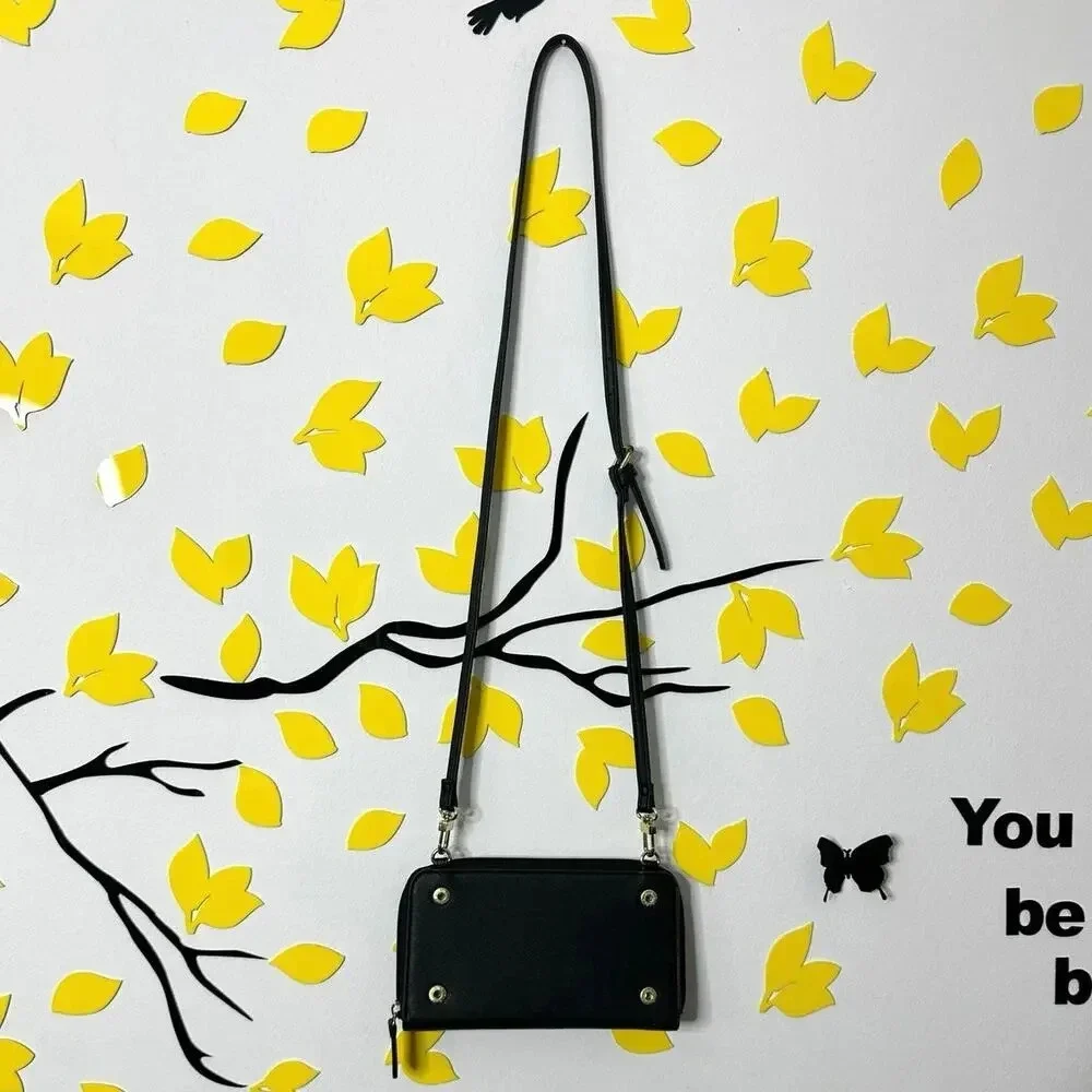 Liz Claiborne Women’s Black Cross body Wallet‎